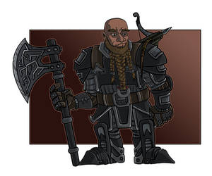 Armored Dwarf Warrior