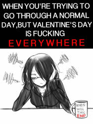 not the valentine's special you're all expecting