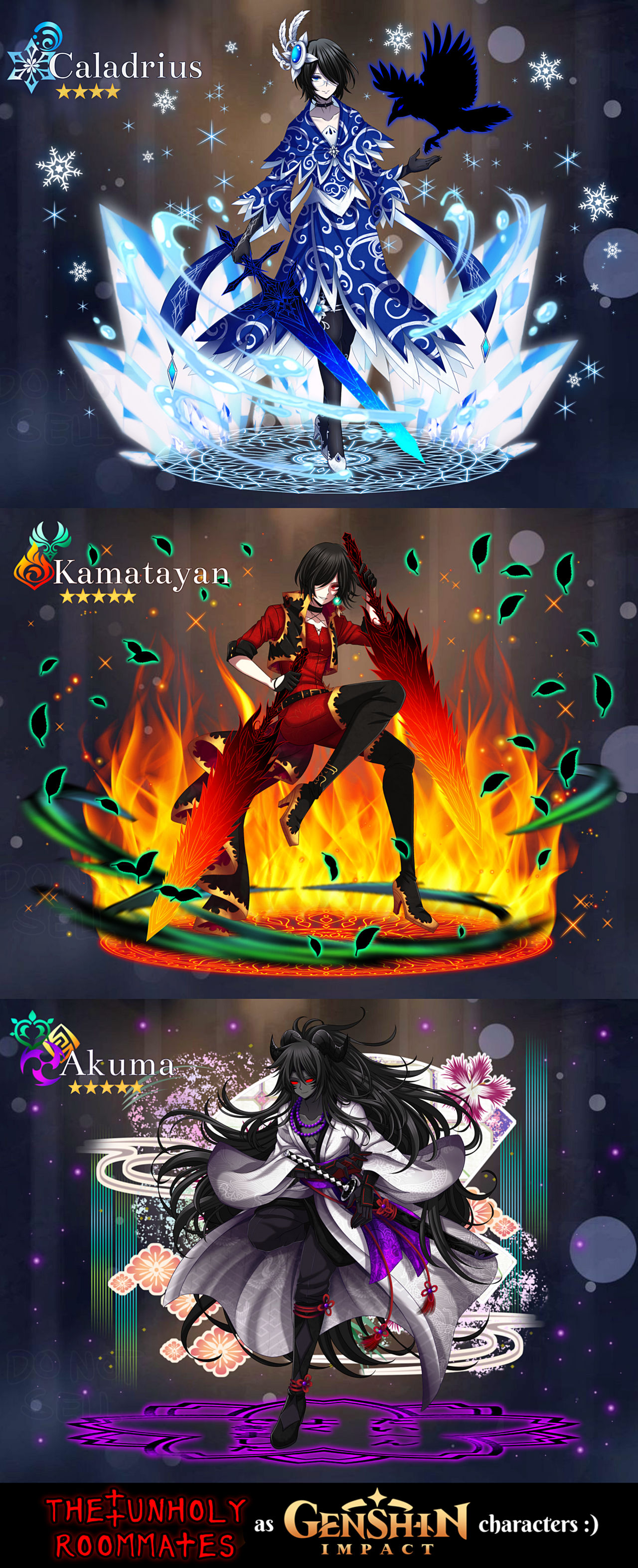 Genshin Character Splash Art