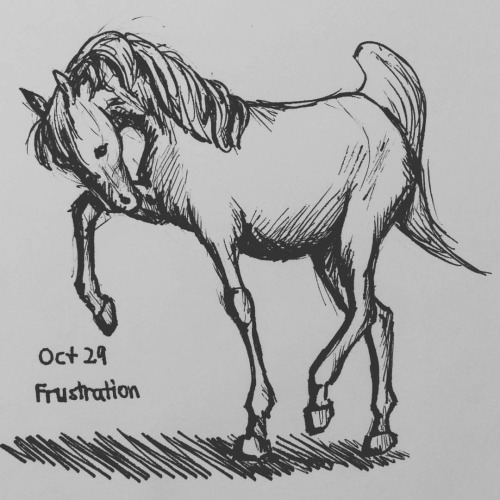 Inktober day 29 - Horse