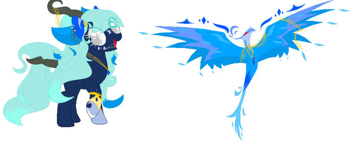 #1 Adoptables-The Blinder and Phoenix(closed)