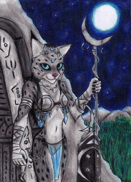 (PINUP WEEK) Moon Priestess