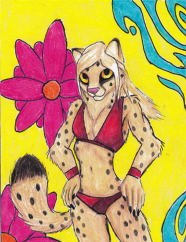 (PINUP) Cheetah Gal