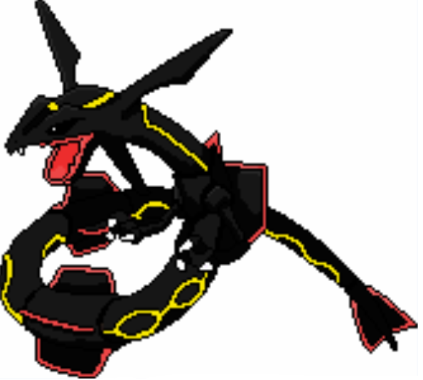 Shiny Rayquaza pixel by Dragonwolf360 on DeviantArt