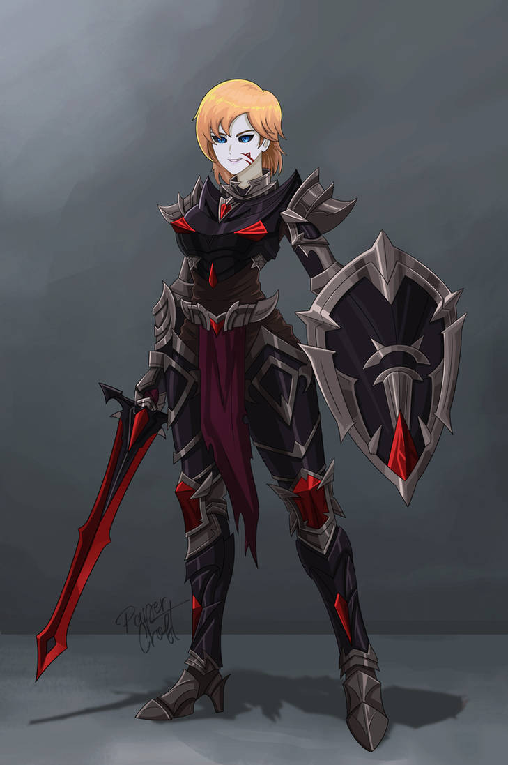 Jaune Rusted Demon Knight - Joan Arc (Jaune Arc RWBY) by papercroft on DeviantArt