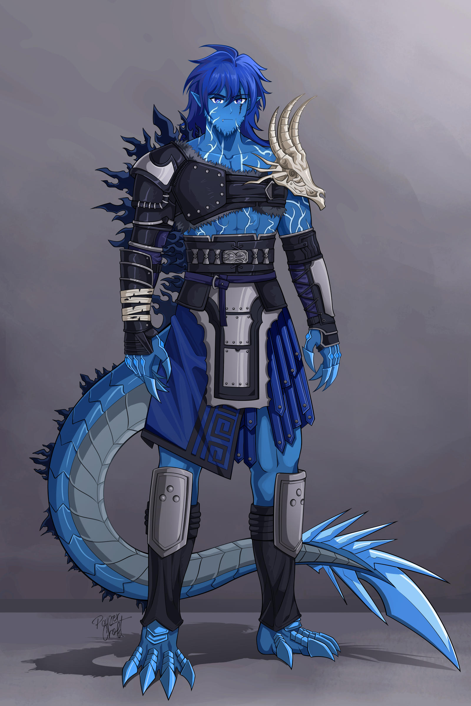 Azure Deviant Original Character - Azure by papercroft on DeviantArt