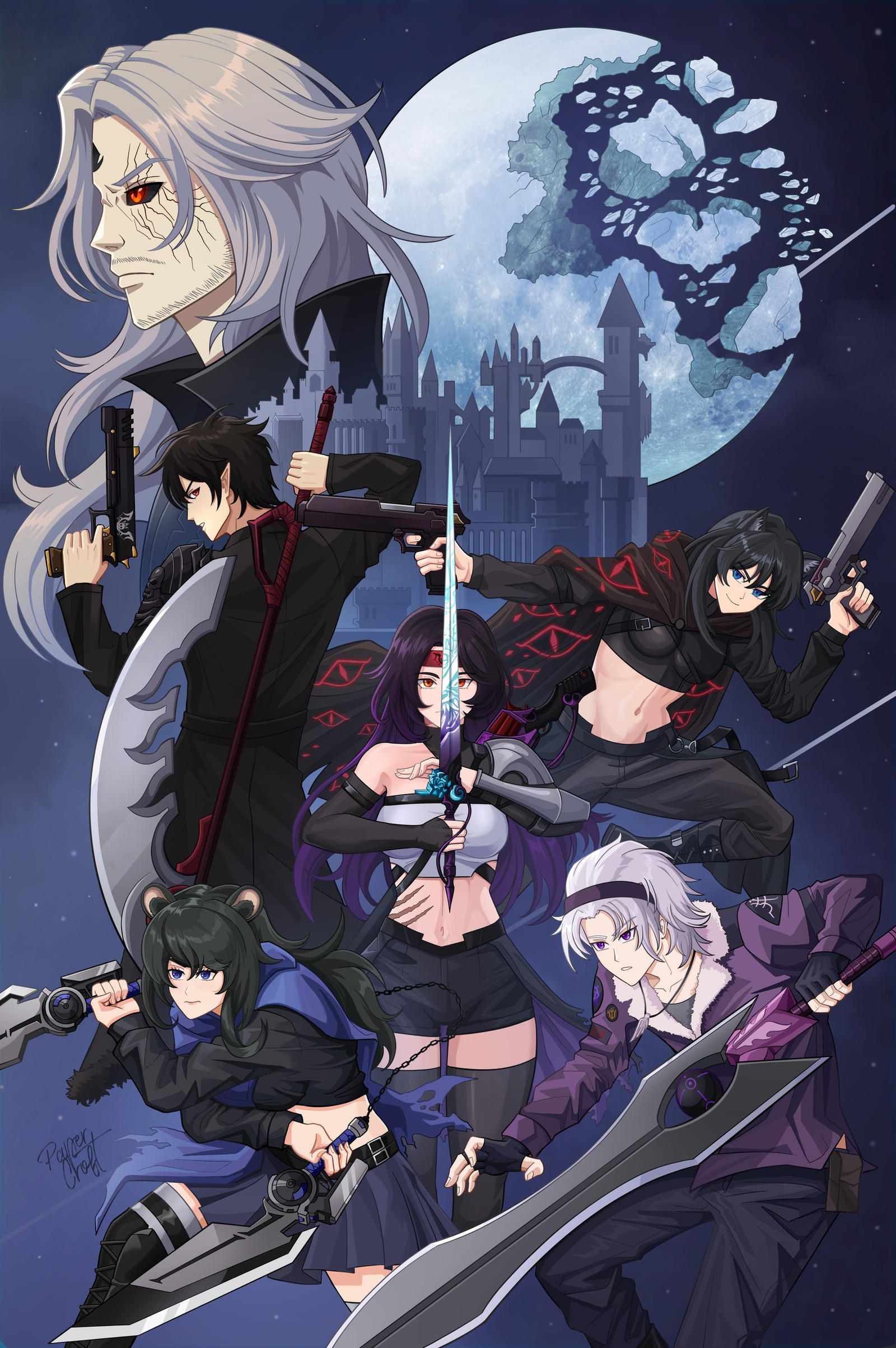 Daz Rwby LAZR Group RWBY DnD Commission by papercroft on DeviantArt