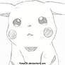 Crying Pikachu Sketch