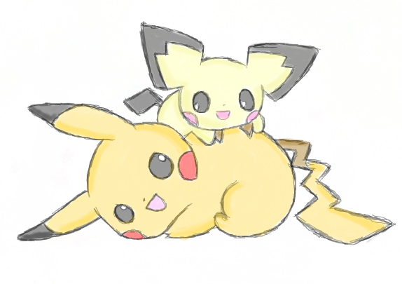 Come on and Play with me - Pikachu and Pichu