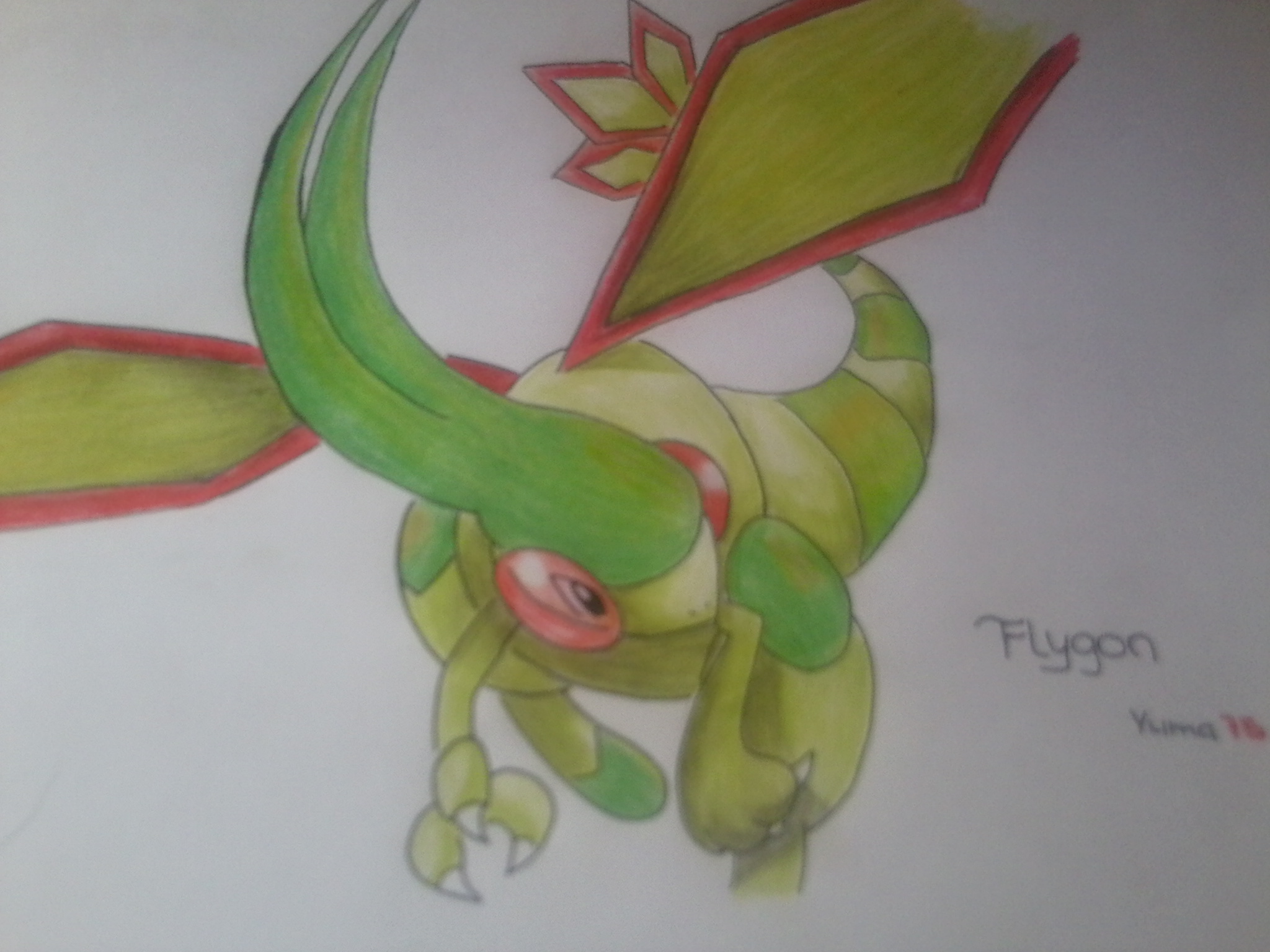 Flygon Finished Version by Yuma76 on DeviantArt