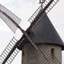 Sur le toit du moulin