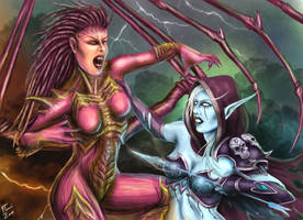 Kerrigan vs Sylvanas