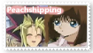 Peachshipping stamp