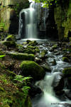 Lumsdale Waterfall 4 by MichaelJTopley