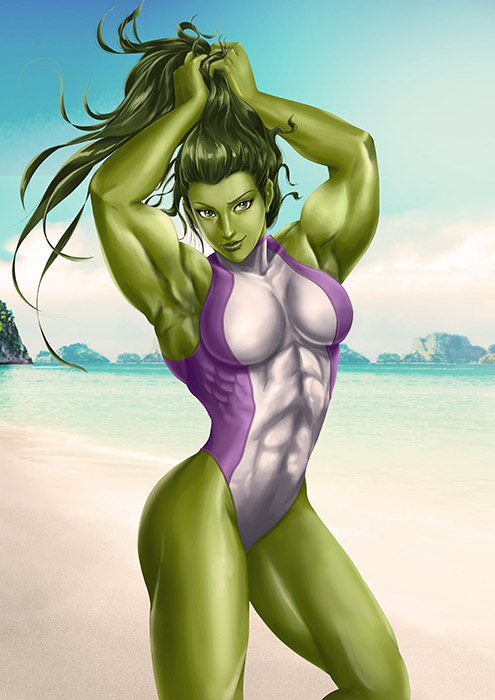 Commision She-Hulk