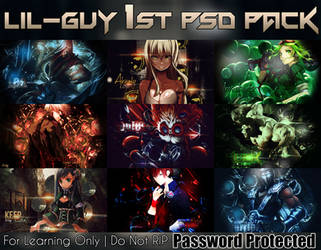 1st PSD Pack by Lil-Guy