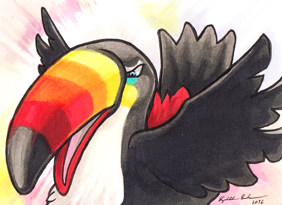 Toucannon ACEO