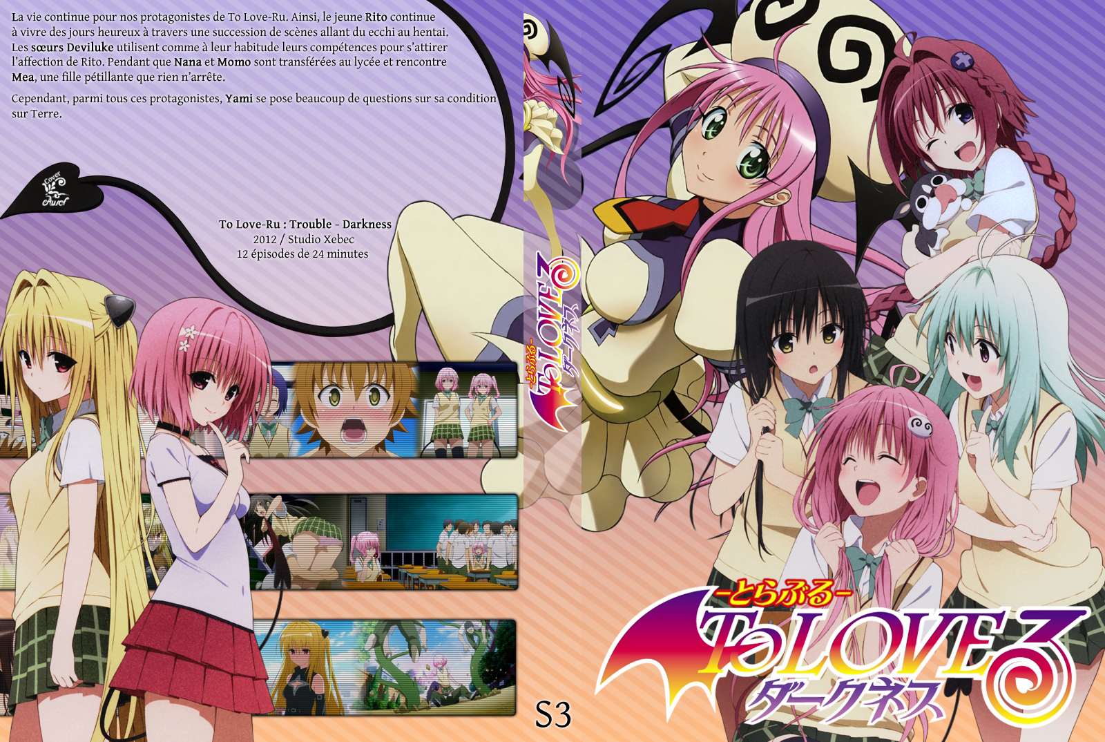 Imagen anime toloveru toloveru darkness xebec konjiki no yami momo