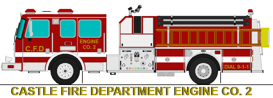 Castle Fire Company - Engine 2 by FiremanEnzo on DeviantArt