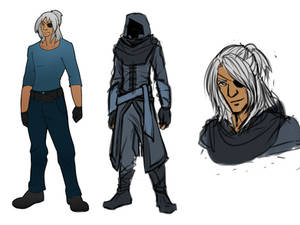 Kyne - story reference sheet