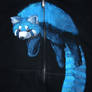 Blue Icefox Hoodie