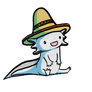 NaLoA: Axolotl con un Sombrero