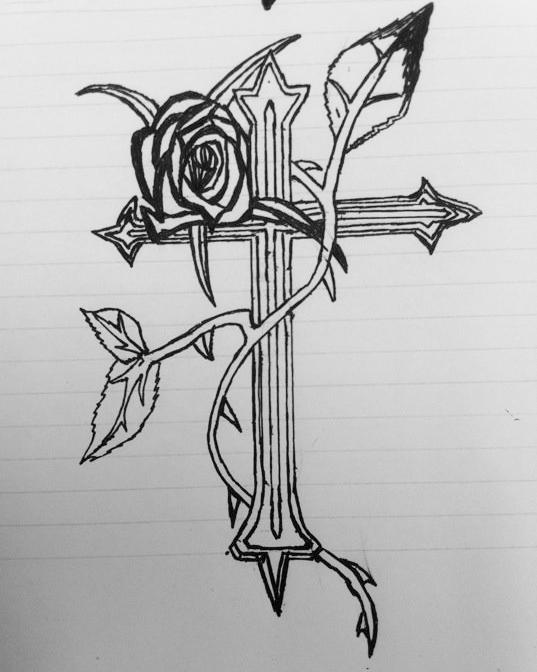 Emo Cross by zoeykjtaylor on DeviantArt