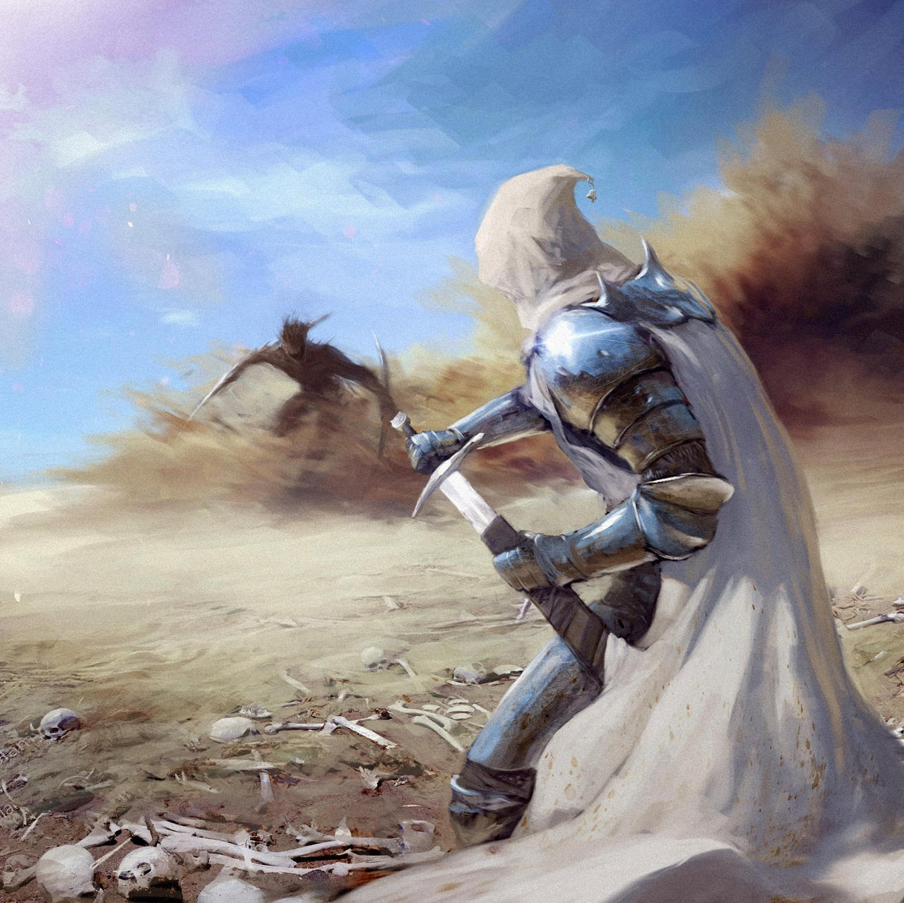 Desert spirit. sktch by Vulpes-Ibculta on DeviantArt