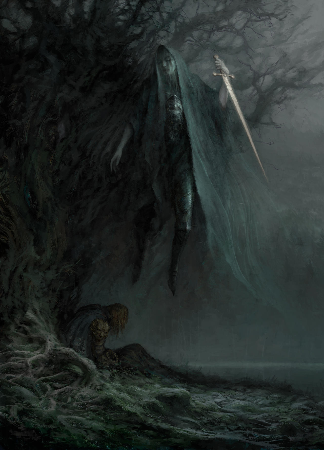 The Lady of the Lake by Vulpes-Ibculta on DeviantArt