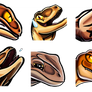 Juvie Raptor Emotes