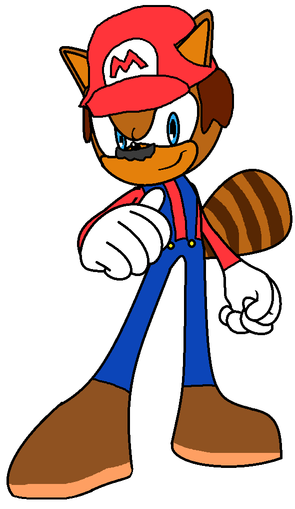 Mario Raxon Mario the Raccoon by CoDXros3 on DeviantArt