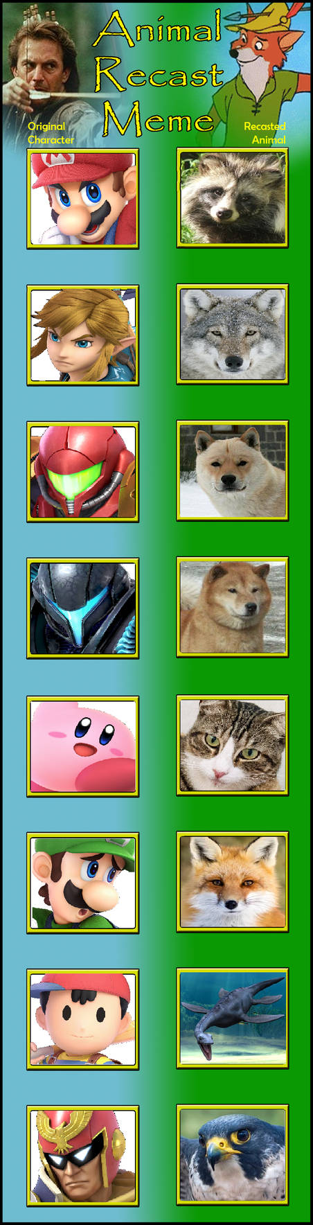 Video Game - Animal Cast Part 1 by CoDXros3 on DeviantArt
