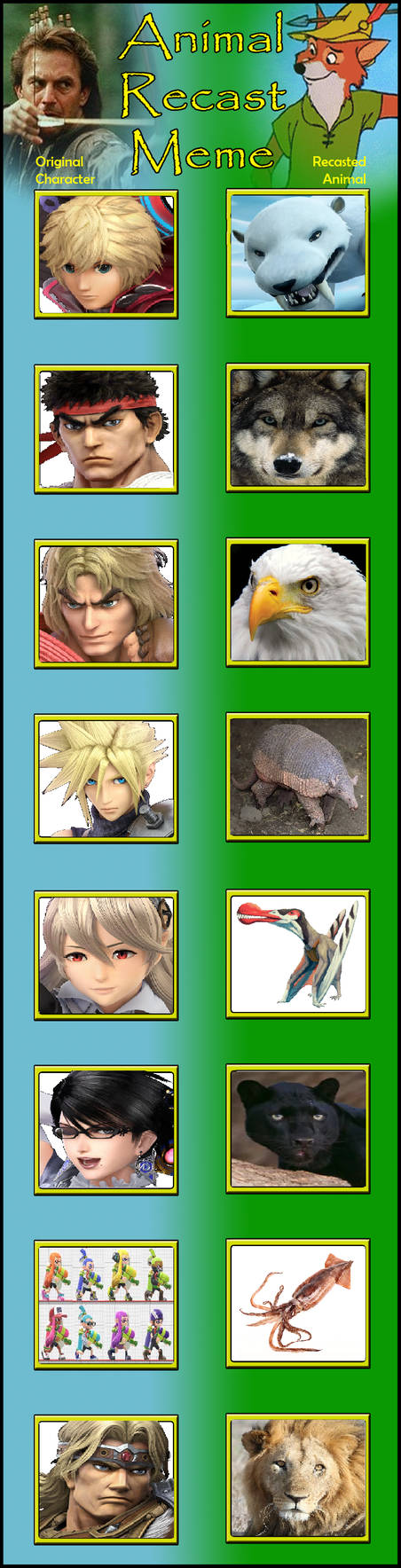 Video Game - Animal Cast Part 6 by CoDXros3 on DeviantArt