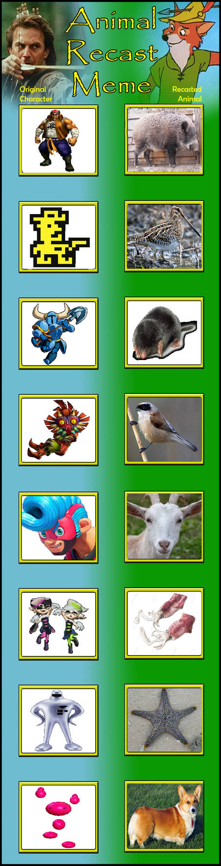 Video Game - Animal Cast Part 12 by CoDXros3 on DeviantArt