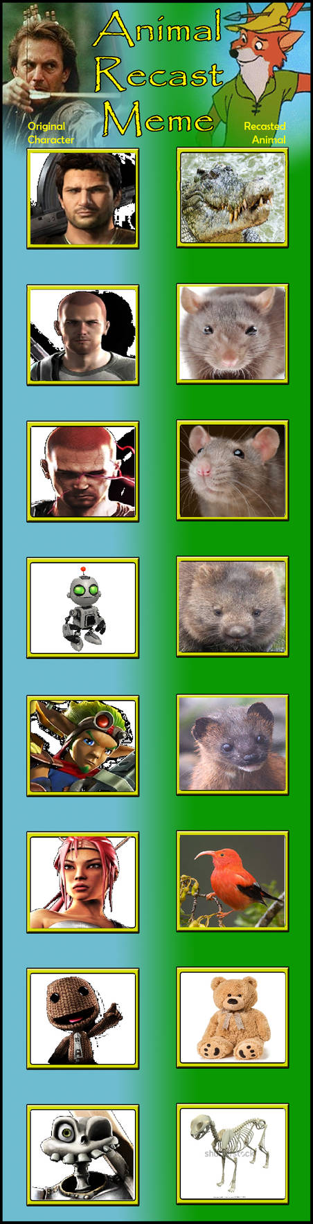 Video Game - Animal Cast Part 120 by CoDXros3 on DeviantArt