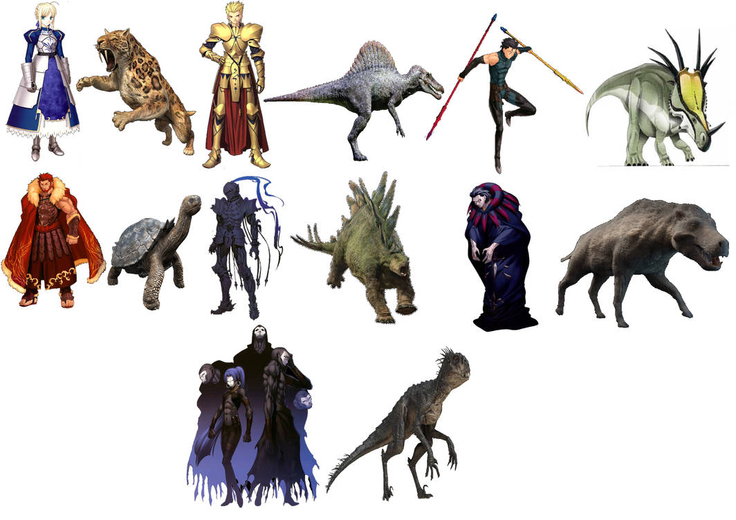 Extinct Animal as Fate/Zero Servants by CoDXros3 on DeviantArt
