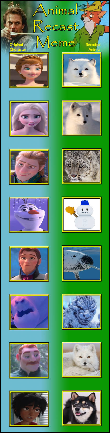 Cartoon n Live Action as Random Creatures Part 1 by CoDXros3 on DeviantArt