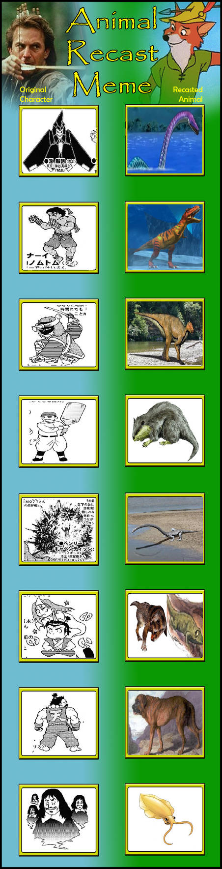 Servant from GWOH: Extinct Animal Cast by CoDXros3 on DeviantArt