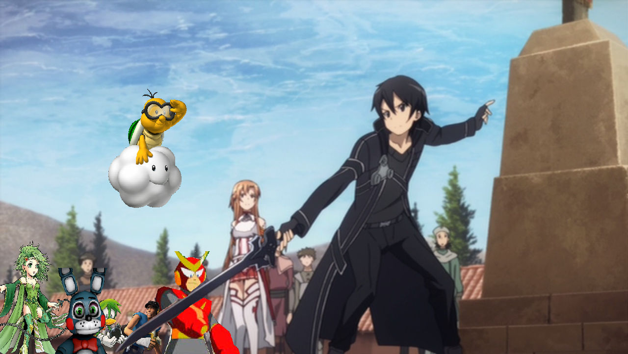 I Made VG Characters Cameo in SAO Screenshot 2 by CoDXros3 on DeviantArt
