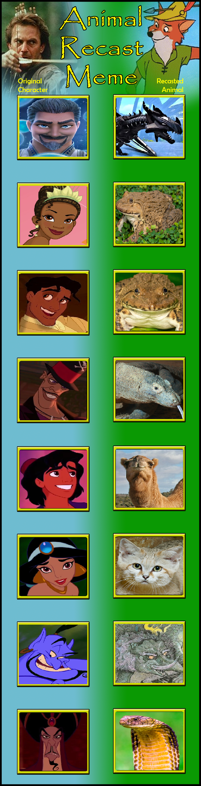 Cartoon n Live Action as Random Creatures Part 6 by CoDXros3 on DeviantArt
