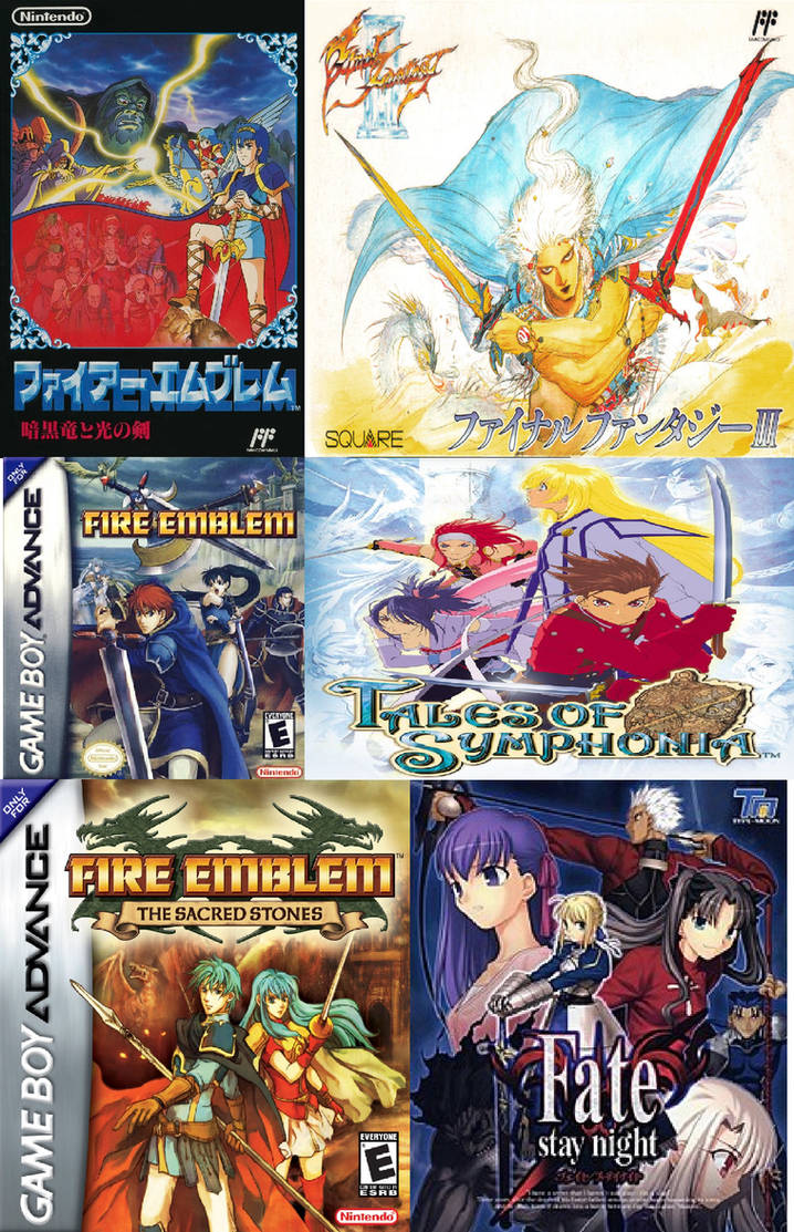 Fe1 Build FE1, FE7 and FE8 compared to FF3, ToS and FSN by CoDXros3 on DeviantArt
