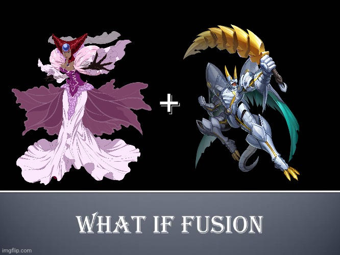 What if Fusion: Shizel and Slayerdramon by CoDXros3 on DeviantArt