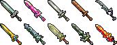 Pixel Swords set - small pack