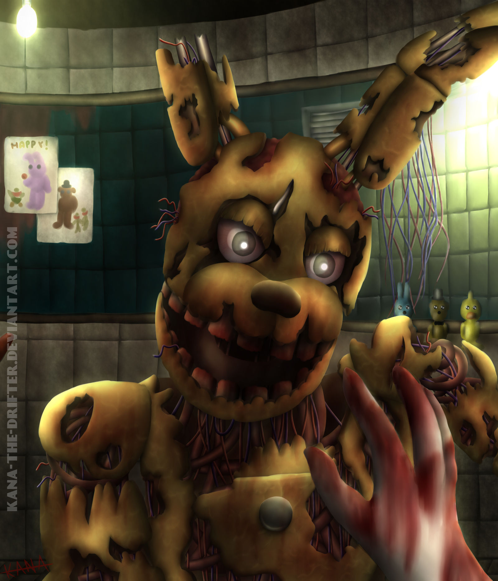 Springtrap by Kana-The-Drifter on DeviantArt