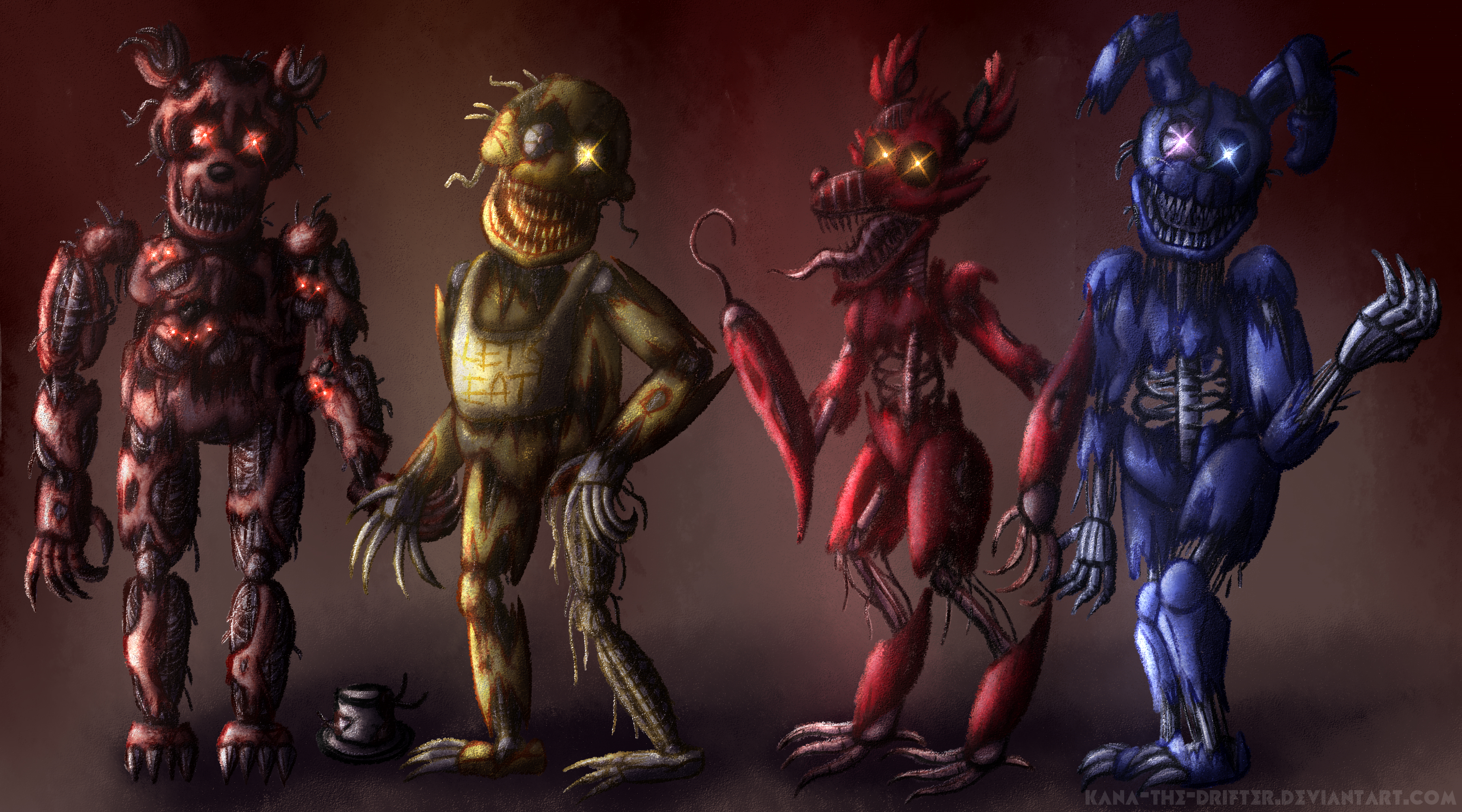 Nightmare FnaF4 by Kana-The-Drifter on DeviantArt