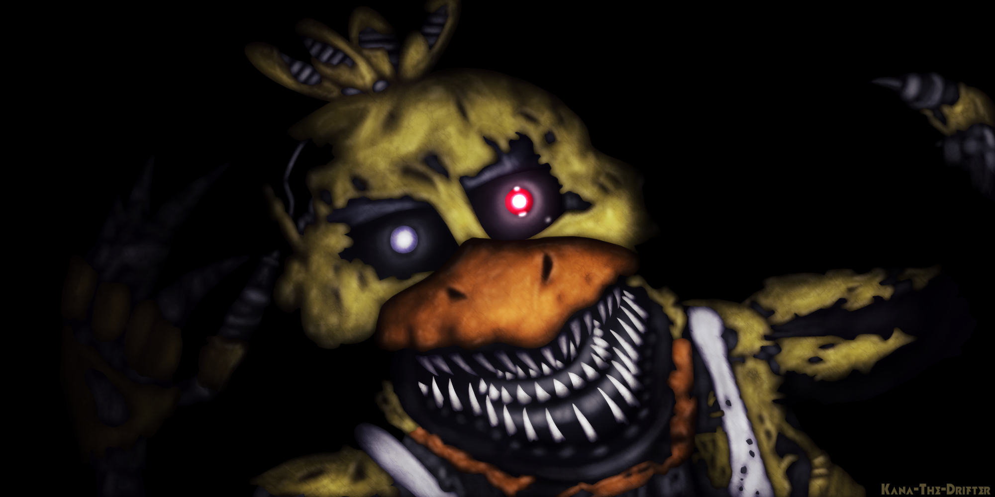 FnaF4 - Nightmare Bonnie Jumpscare by Kana-The-Drifter on DeviantArt