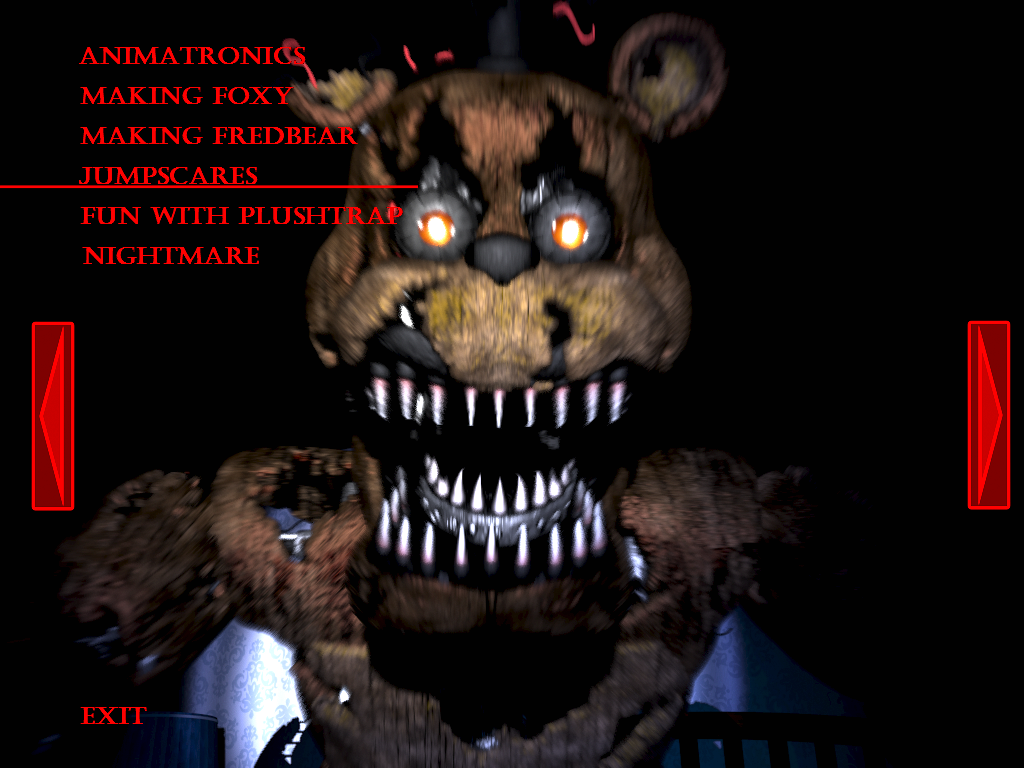 Nightmare Fredbear from fnaf 4  Fnaf, Five nights at freddy's, Jumpscare