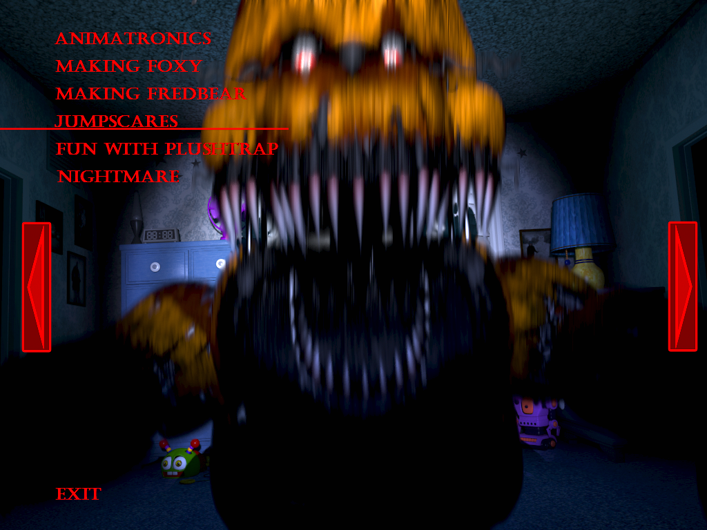 Nightmare Fredbear jumpscare [SFM] on Make a GIF