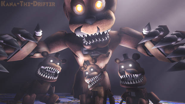 FnaF4 - Nightmare Fredbear Jumpscare by Kana-The-Drifter on DeviantArt