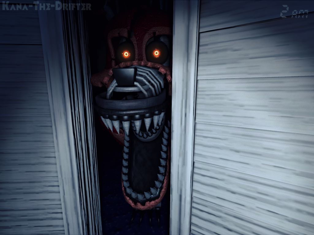 FnaF4 - Nightmare Bonnie Jumpscare by Kana-The-Drifter on DeviantArt